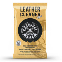 Серветки для очищення шкіри Chemical Guys Leather Cleaner Wipes, 50шт (PMW_SPI208_50)
