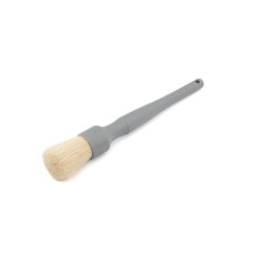 Кисть с натуральной щетиной кабана Detail Factory Blonde Boar Hair Brush 24 см, Серая
