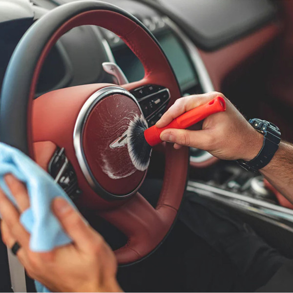 Набор щеток с синтетическим ворсом Detail Factory TriGrip Ultra-Soft, Серый
