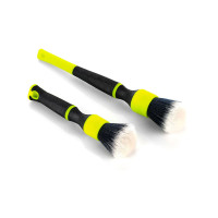 Набор щеток с синтетическим ворсом Detail Factory TriGrip Ultra-Soft, Лайм/Черный