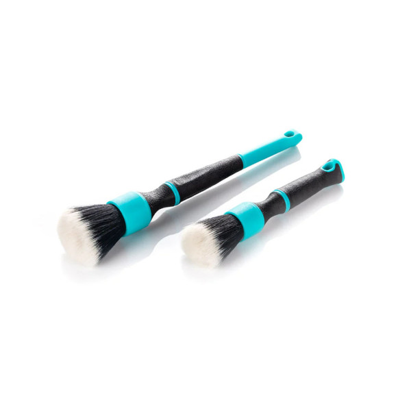 Набор щеток с синтетическим ворсом Detail Factory TriGrip Ultra-Soft, Бирюзовый/Черный