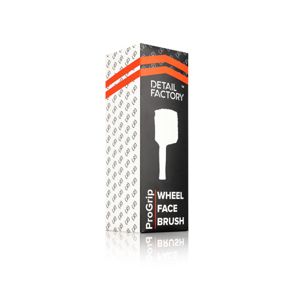 Щетка для лицевой части дисков Detail Factory ProGrip Wheel Face Brush, Оранжевый/Серый