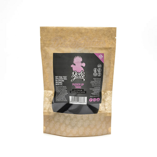 Поролоновый аппликатор для нанесения воска Dodo Juice Pucker Up (2шт), Черный