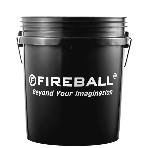 Ведро для ручной мойки авто Fireball Bucket 18л, Черный