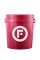 Ведро для ручной мойки авто Fireball Bucket 18л, Красный