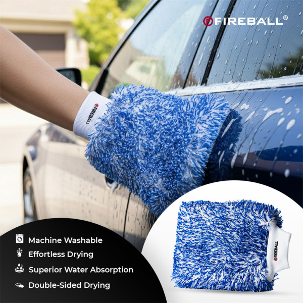 Перчатка для мойки премиум-класса Fireball Premium Wash Mitt