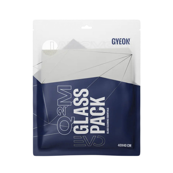 Микрофибровая салфетка для очистки стекла Gyeon Q²M GlassPack EVO 390 г/м² 2шт, 40 x 40 см (8809432675716)