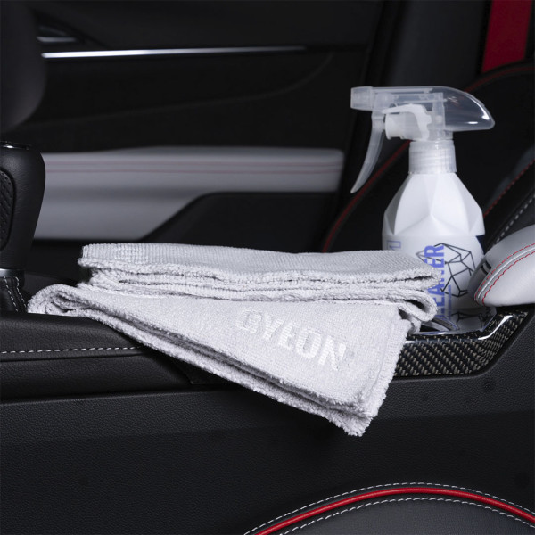 Двустороннее микрофибровое полотенце для интерьера Gyeon Q²M InteriorWipe EVO 2шт, 40 x 40 см (8809432675730)