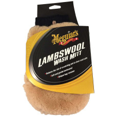 Перчатка лама для мойки авто Meguiar's Lambs Wool Wash Mitt (A7301)
