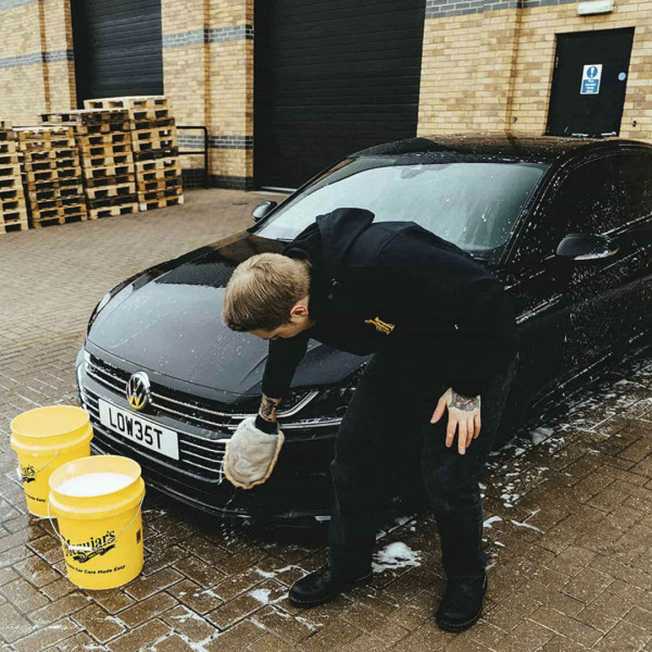 Перчатка лама для мойки авто Meguiar's Lambs Wool Wash Mitt (A7301)