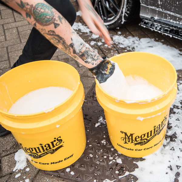 Ведро для ручной мойки Meguiar's Yellow Bucket, 19 л (RG203)