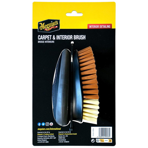 Щетка для химчистки салона Meguiar's Carpet & Interior Brush (X1000EU)
