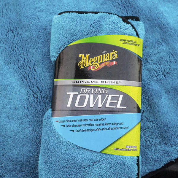 Микрофибровое полотенце для сушки Meguiar's Supreme Shine Drying Towel (X210100)