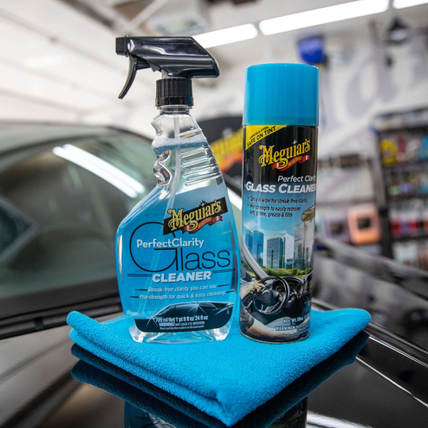 Микрофибра для стекла авто Meguiar's Perfect Clarity Glass Towel, Синий (X210300)