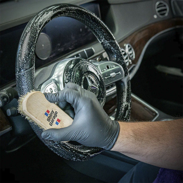 Щетка для очистки кожи Shiny Garage Leather Brush